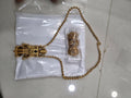 Antique Gold Lord Balaji Long Haram Set
